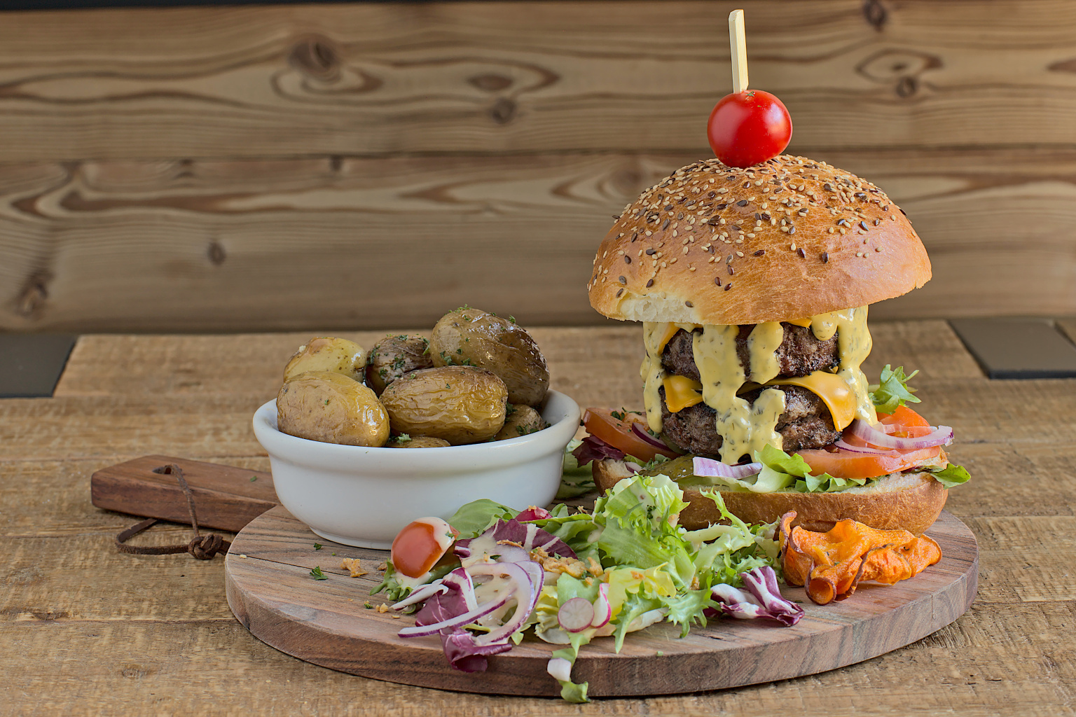 Photographie Culinaire Double Beef