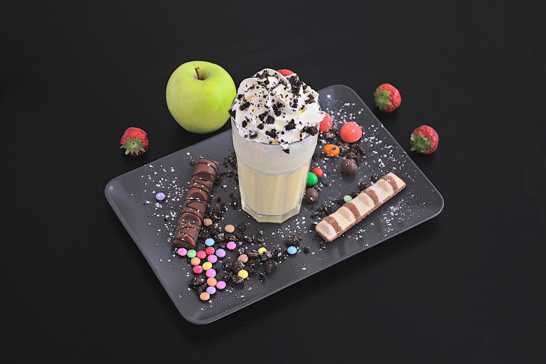 Photographie Culinaire Milshake Vanille